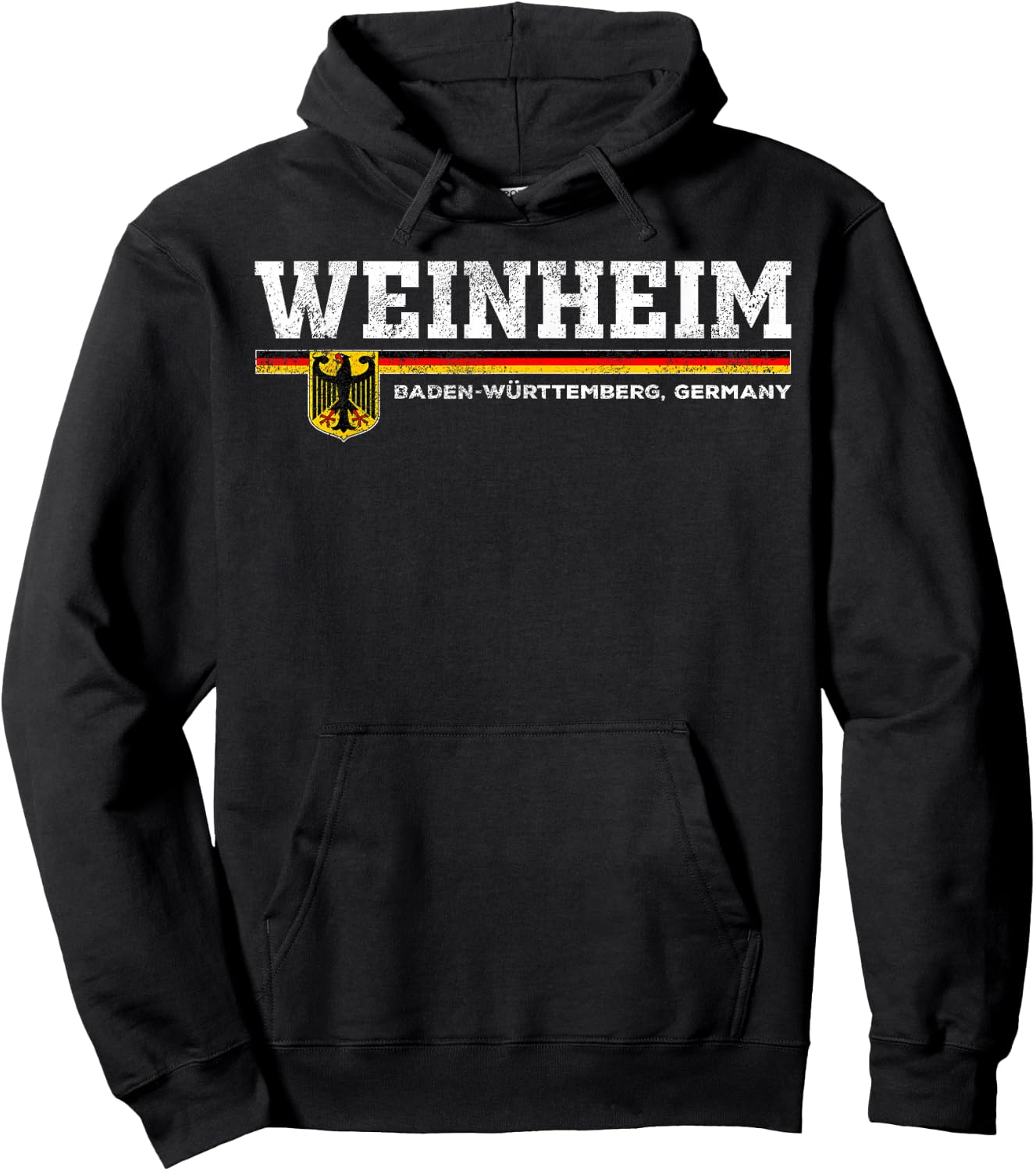Weinheim Germany / Deutschland Hoodie - Hoodie | Black