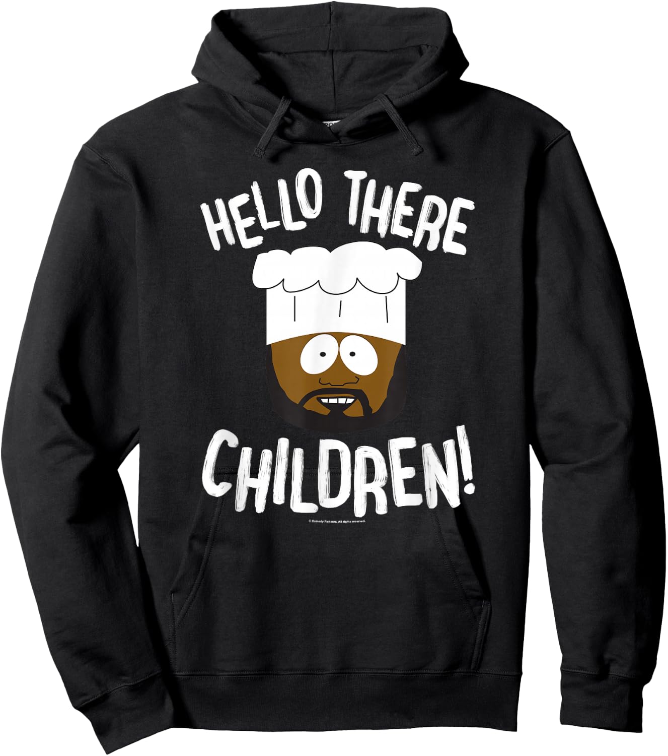 South Park Chef Hello There Children Hoodie - Hoodie | Black