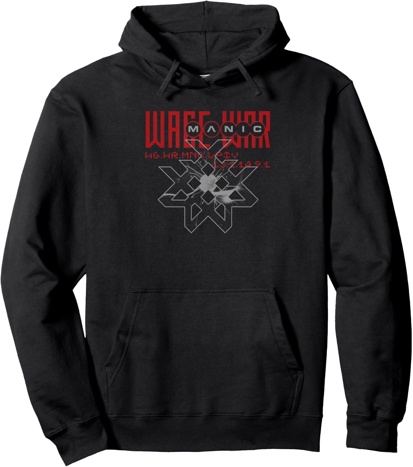 Wage War - Binary Manic Hoodie - Hoodie | Black