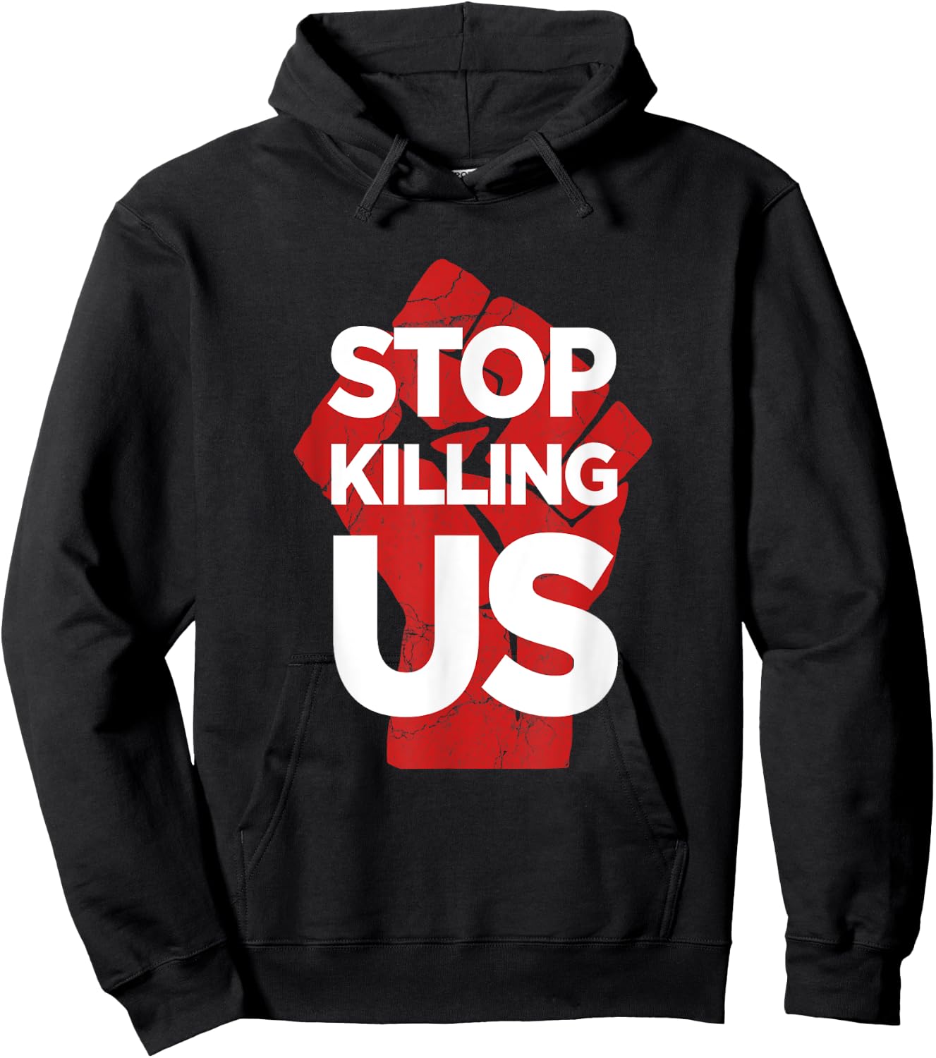 Stop Killing Us Anti Police Brutality Violence Gun Control Hoodie - Hoodie | Black
