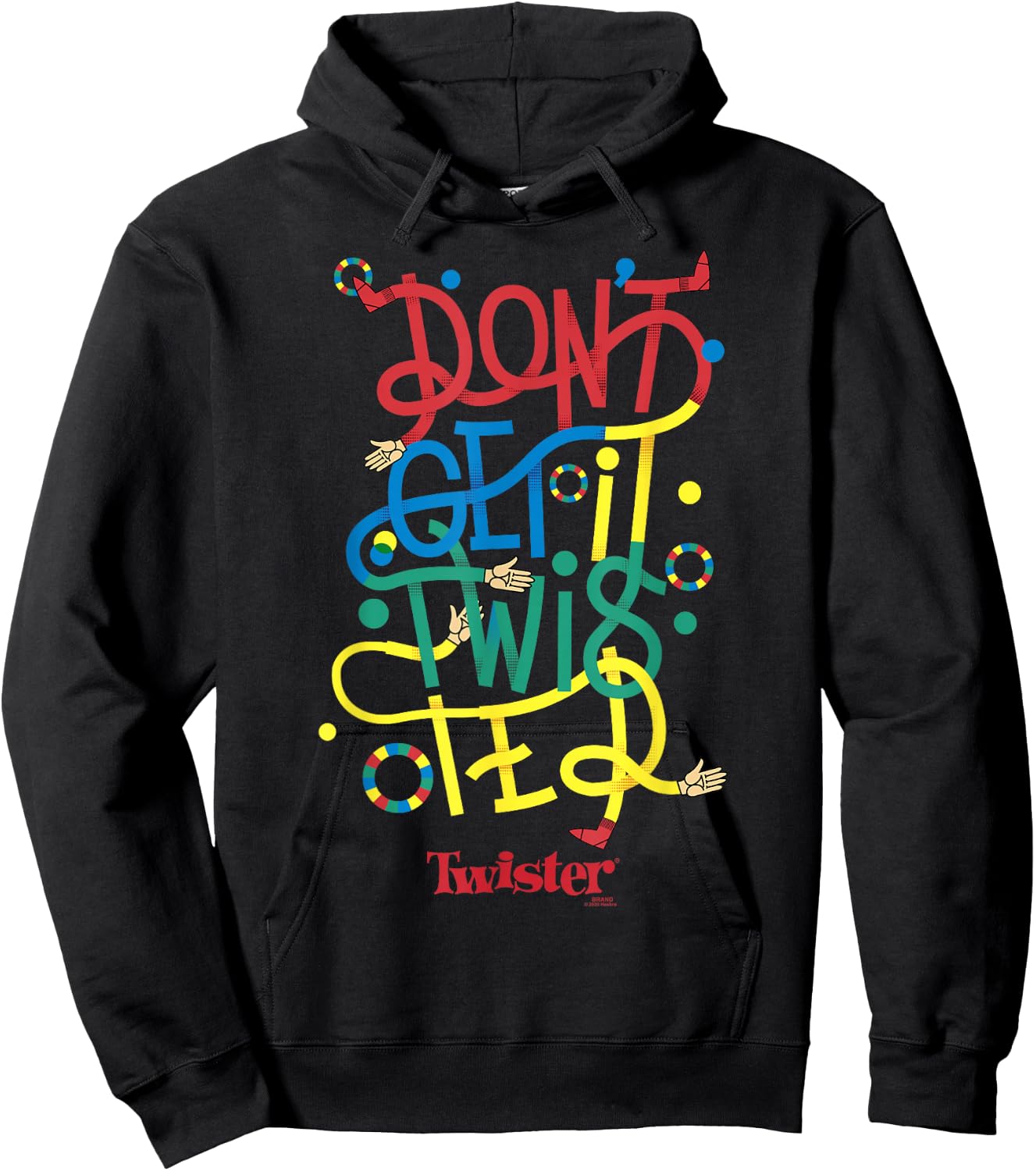 Twister Don't Get It Twisted Hoodie - Hoodie | Black