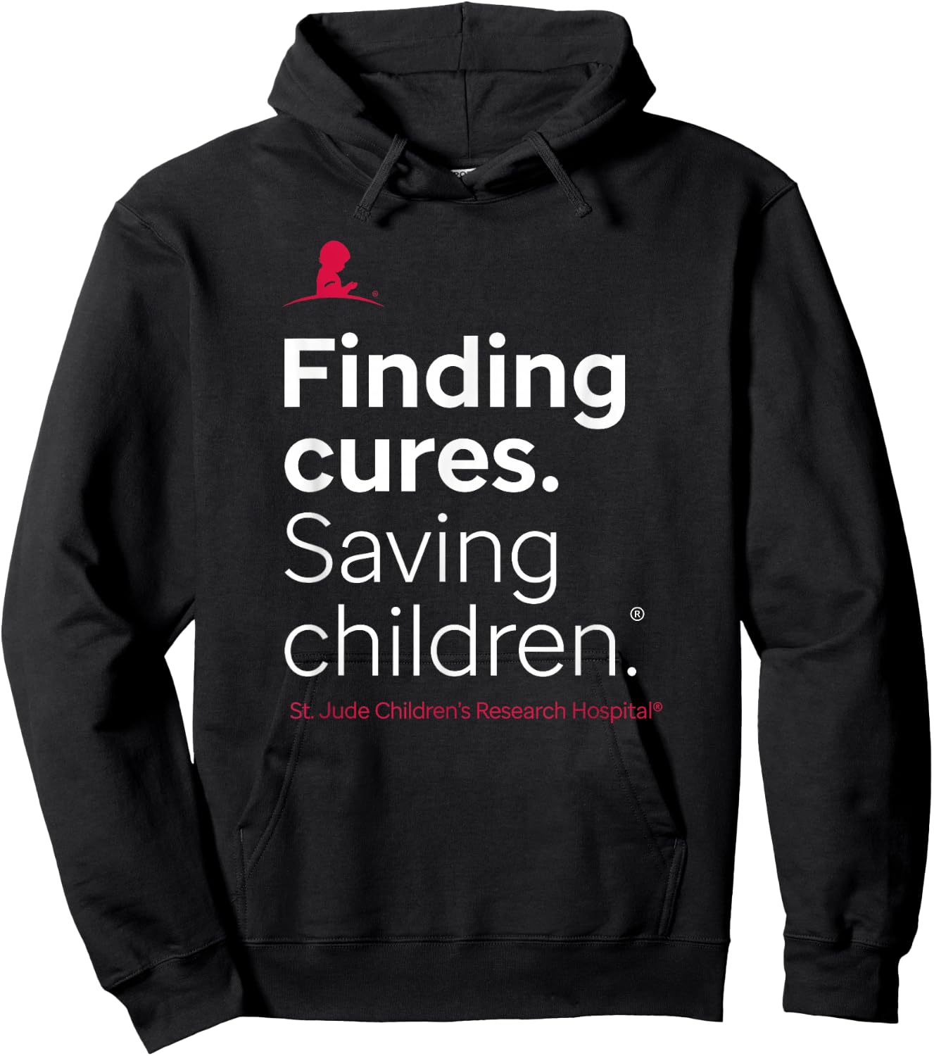 St. Jude Finding Cures. Saving Children. Hoodie - Hoodie | Black