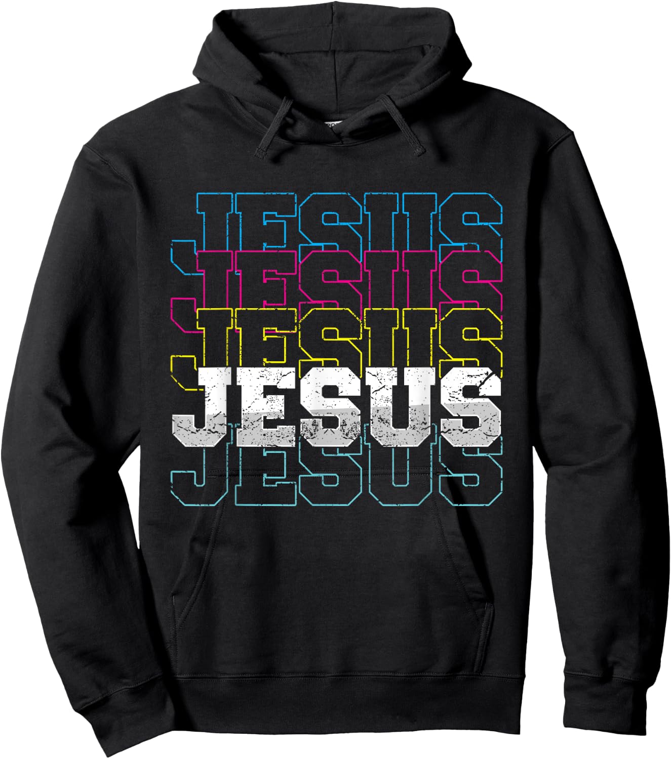 Jesus Christ Religion Christian Faith Prayer Church Gift Hoodie - Hoodie | Black
