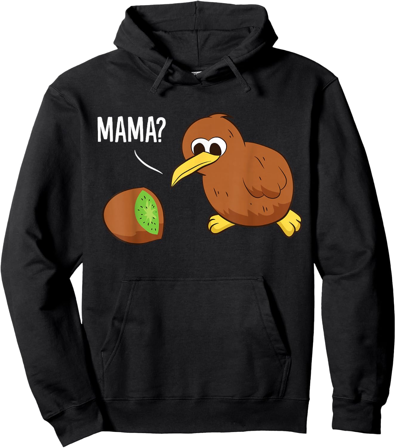 Kiwi Bird New Zealand Kiwi Fruit Funny Mama Kiwi Hoodie - Hoodie | Black