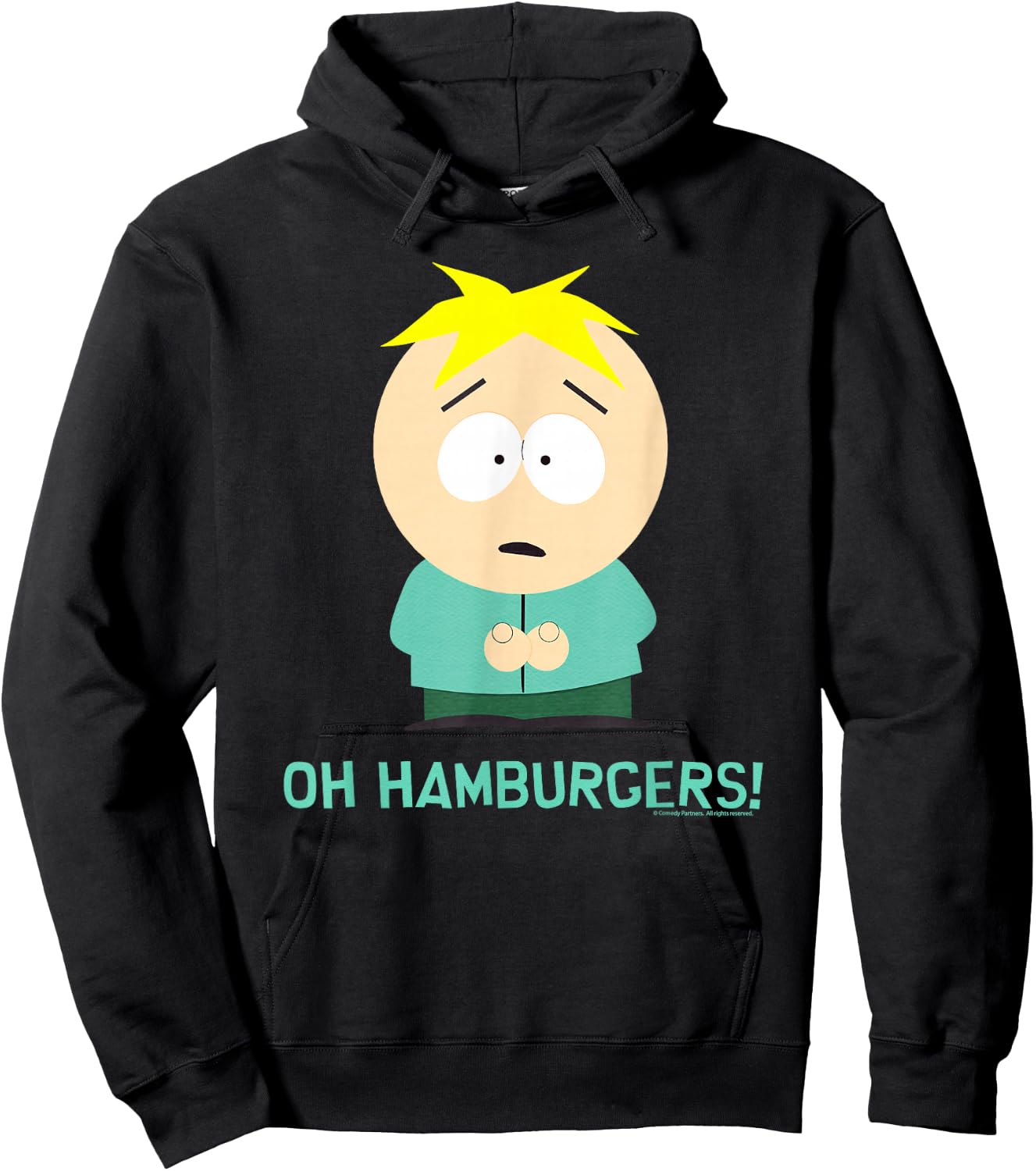 South Park Butters Oh Hamburgers Hoodie - Hoodie | Black