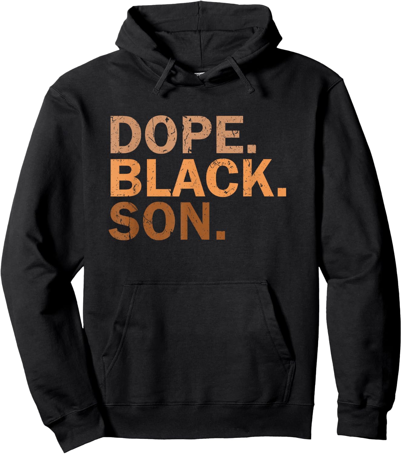 Dope Black Son Melanin Black Month African Son Hoodie - Hoodie | Black