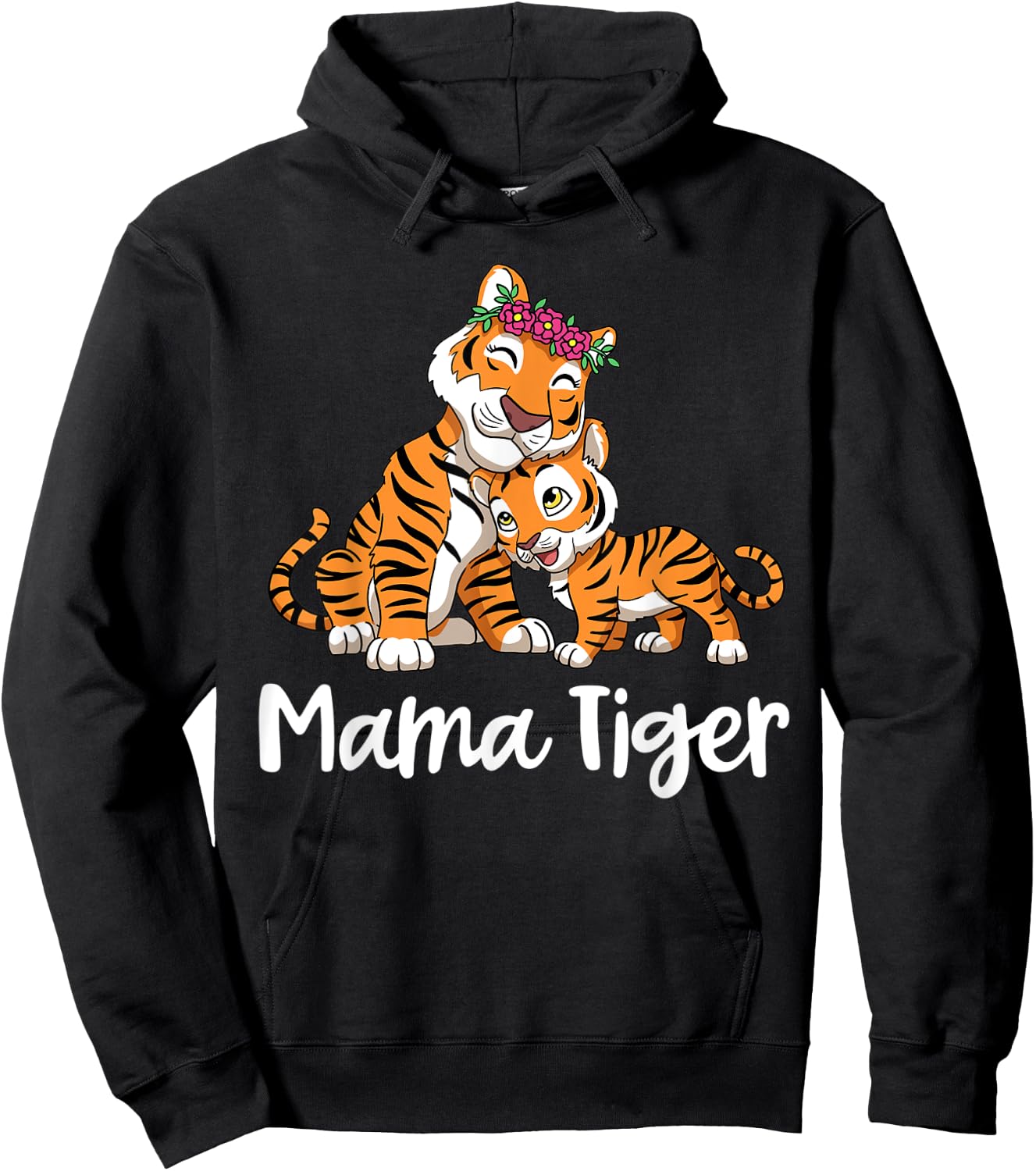 Mama Tiger Hoodie - Hoodie | Black