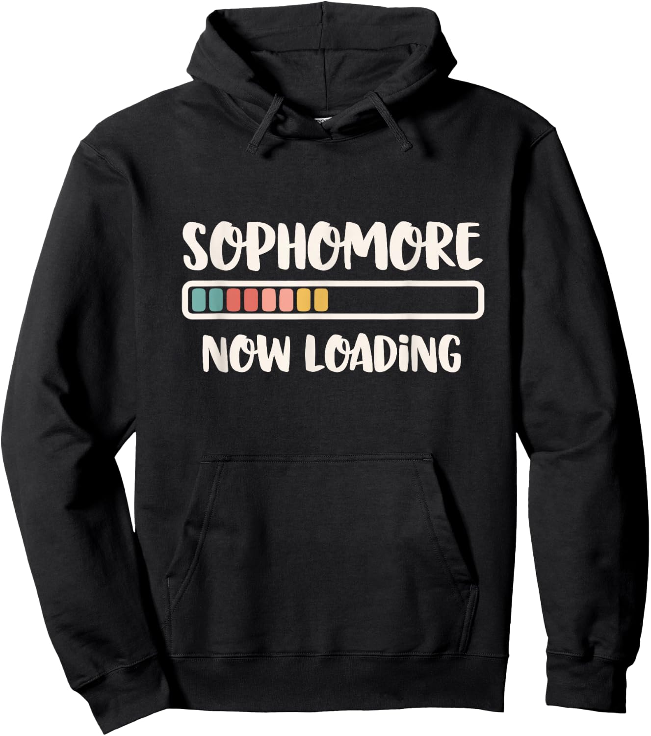Back to School 10th Grade 10 | Sophomore Now Loading Hoodie - Hoodie | Black