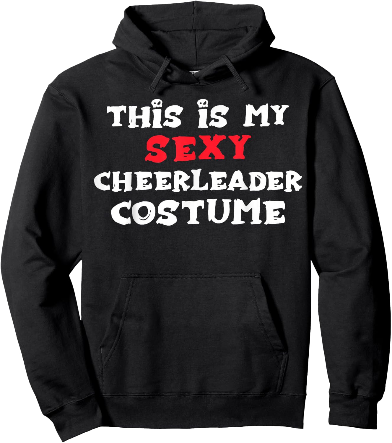 This is my Sexy CHEERLEADER Costume Halloween Hoodie - Hoodie | Black