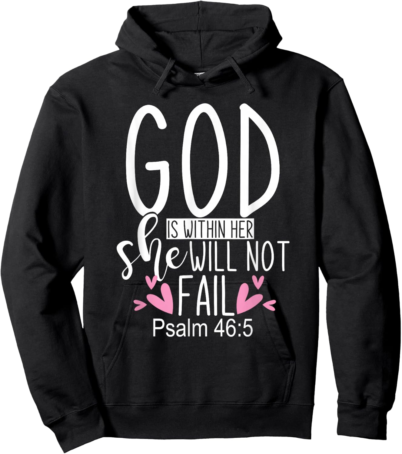 Religion Women Gift Holy Bible Faith Christianity Prayer Hoodie - Hoodie | Black
