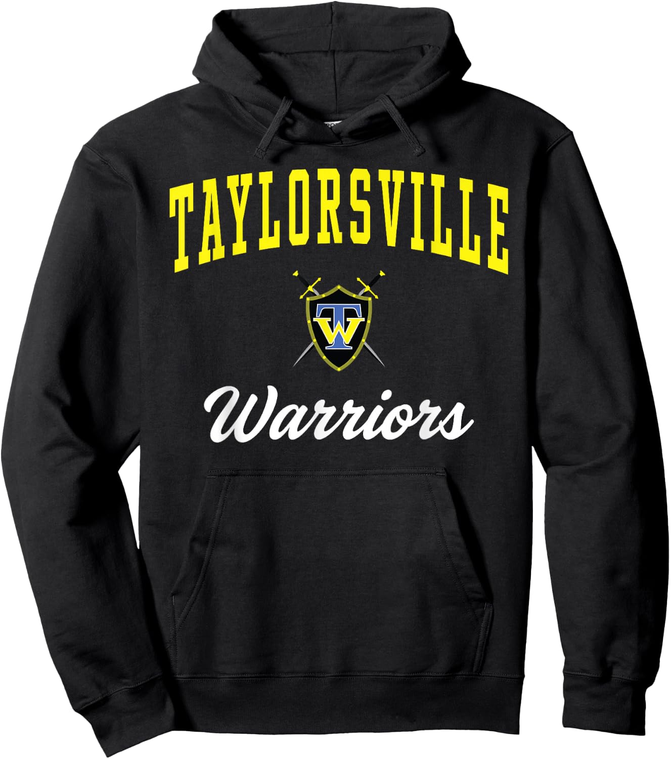 Taylorsville High School Warriors Hoodie - Hoodie | Black