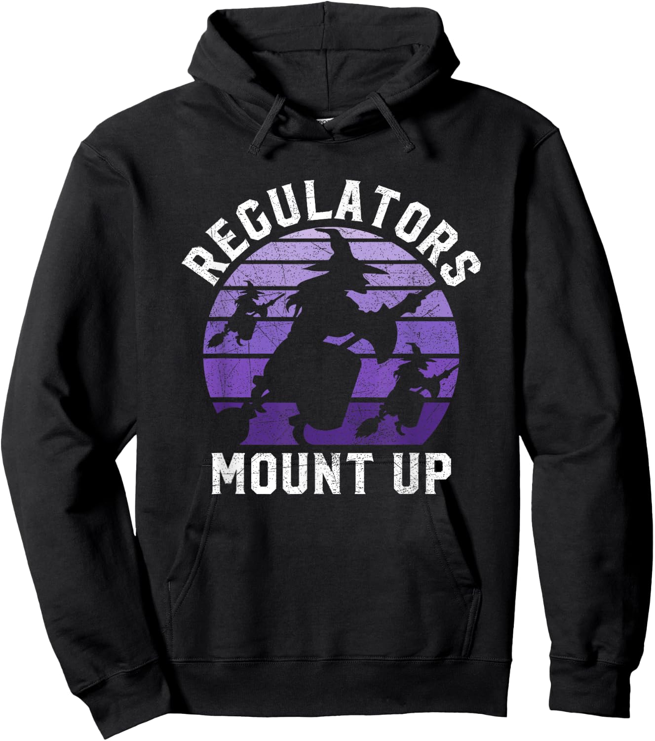 Regulators Mount Up Halloween Witch Hoodie - Hoodie | Black