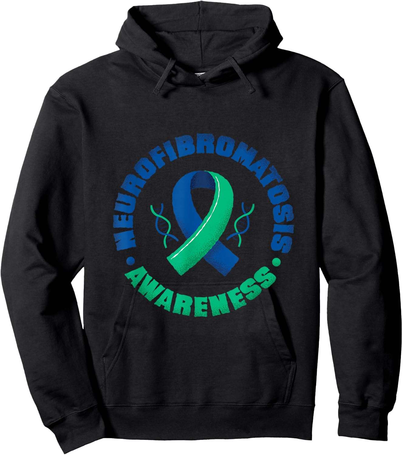 NF Awareness Designs by Vcore Hoodie - Hoodie | Black