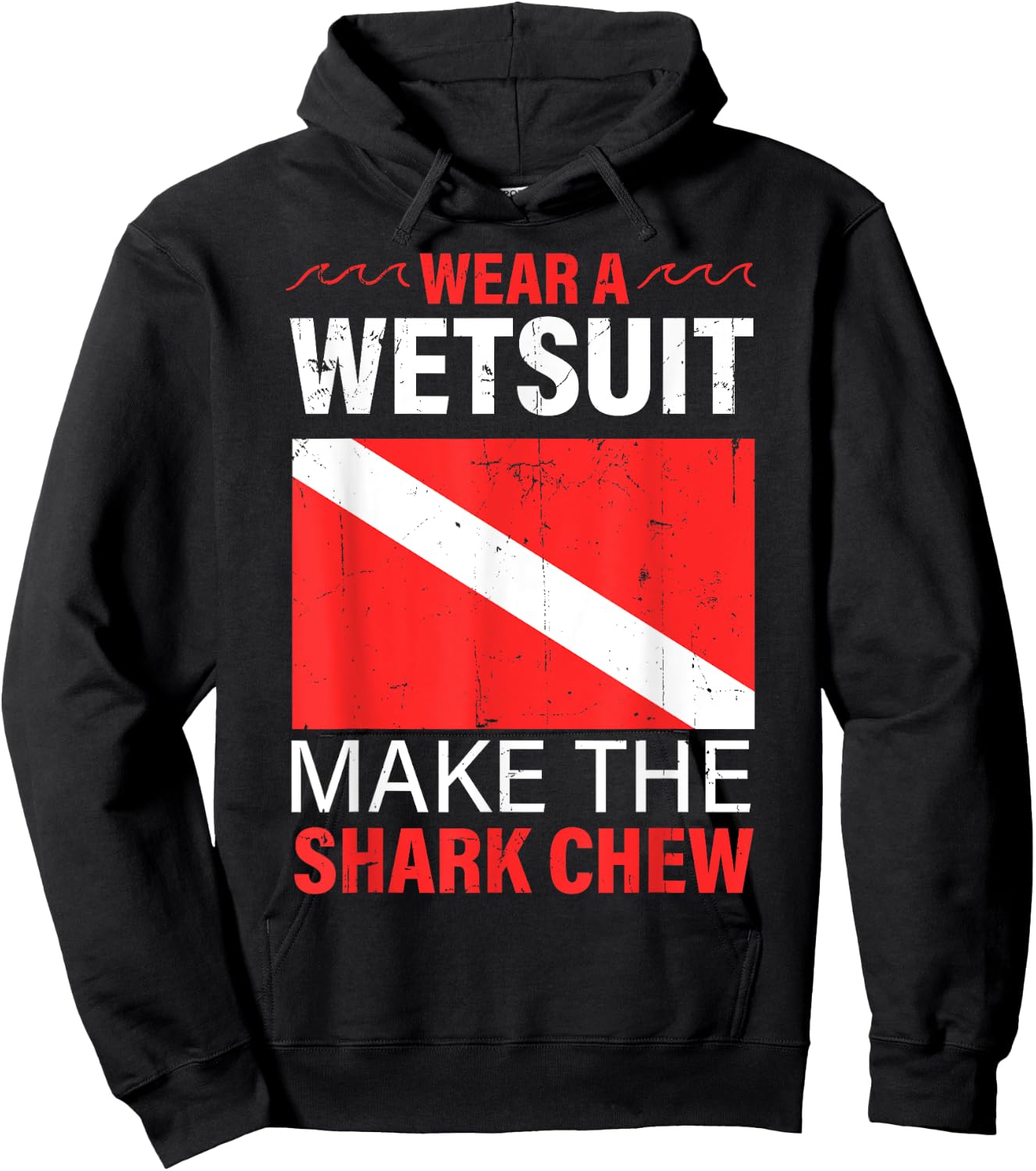Scuba Diving Gear Ocean Underwater Lover Diver Wetsuit Hoodie - Hoodie | Black