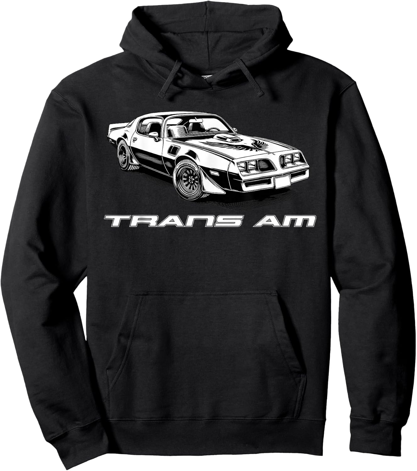 Trans Am Muscle Car American Muscle Trans Am Nation Hoodie - Hoodie | Black