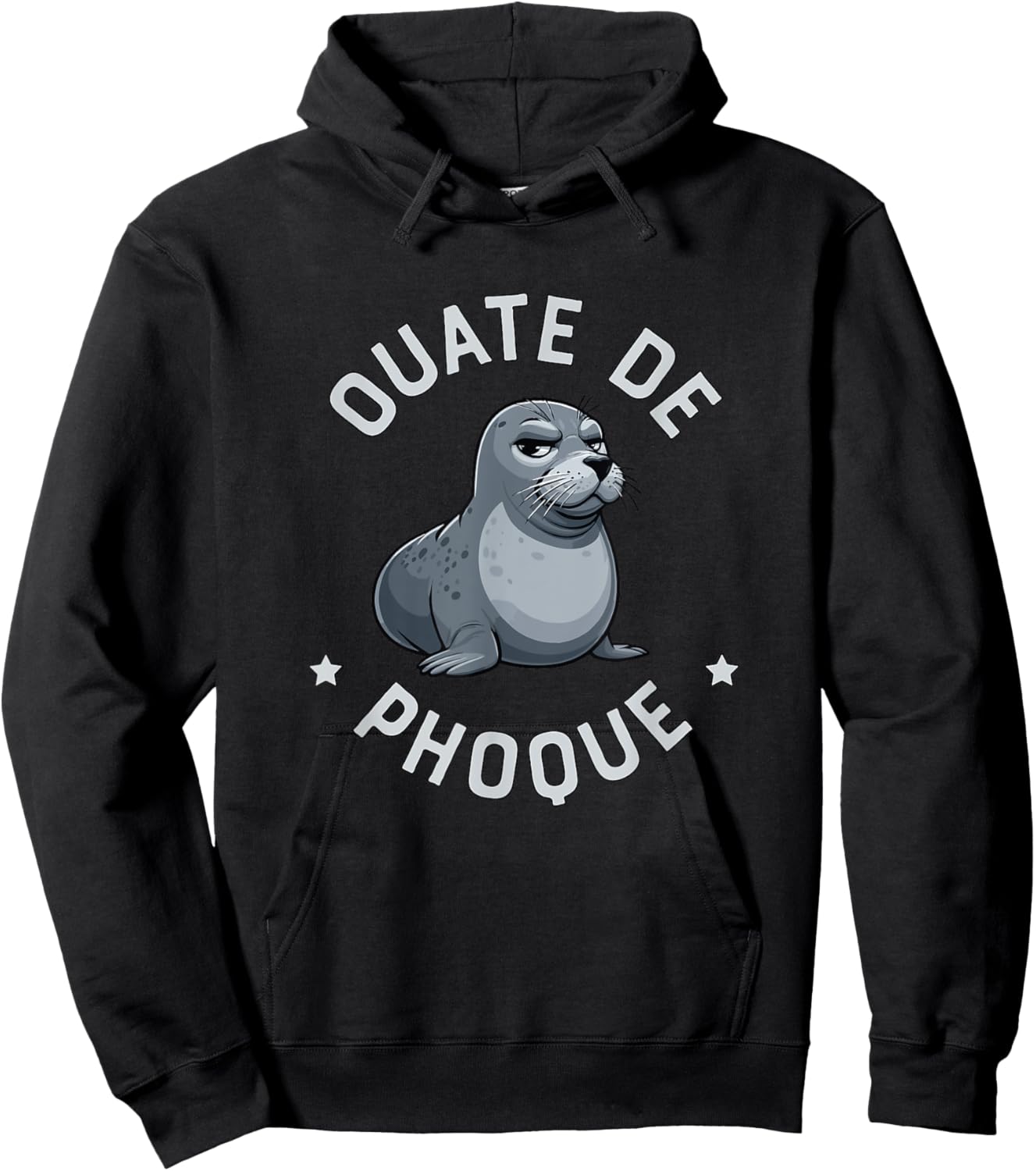 Anglophone Humor What English Seal Wadding Hoodie - Hoodie | Black