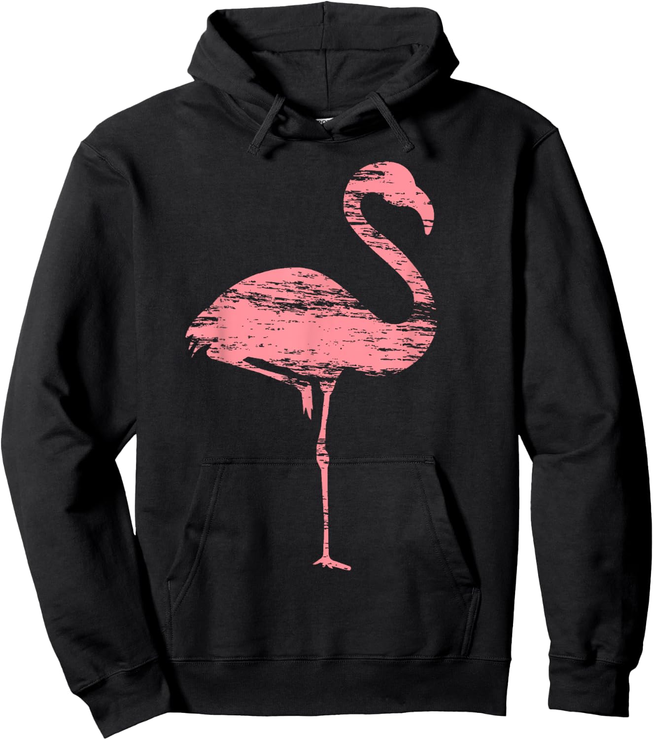 Flamingo Hoodie - Hoodie | Black