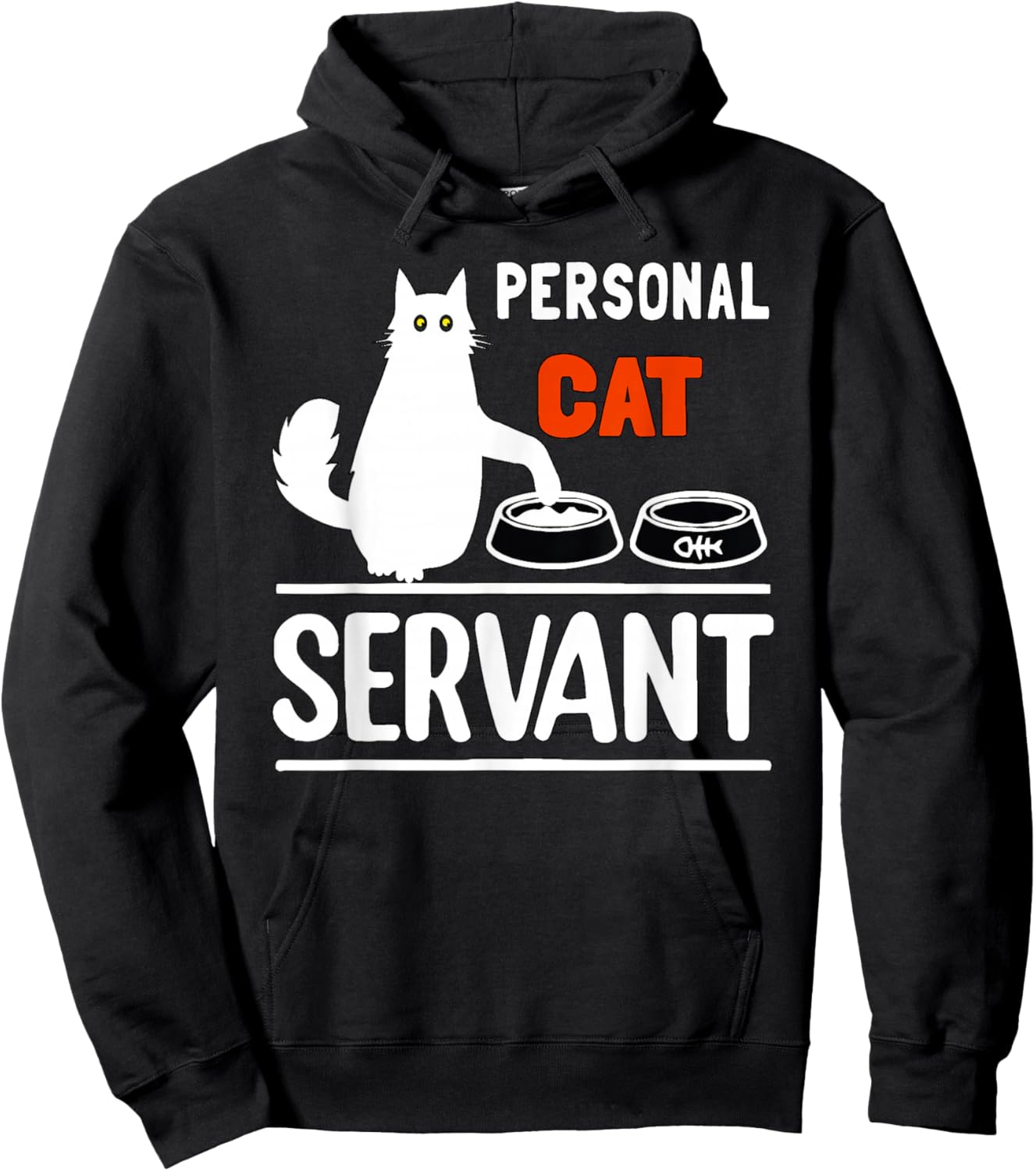 Personal Cat Servant Hoodie - Hoodie | Black