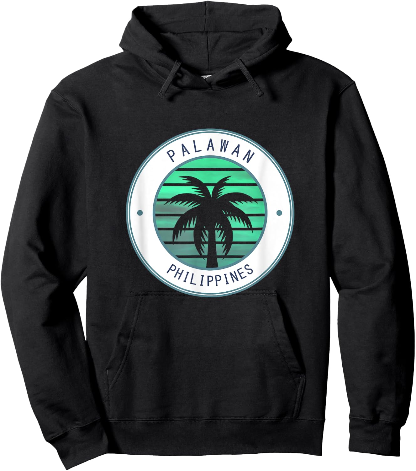 Philippines Vacation Travel Palawan Hoodie - Hoodie | Black