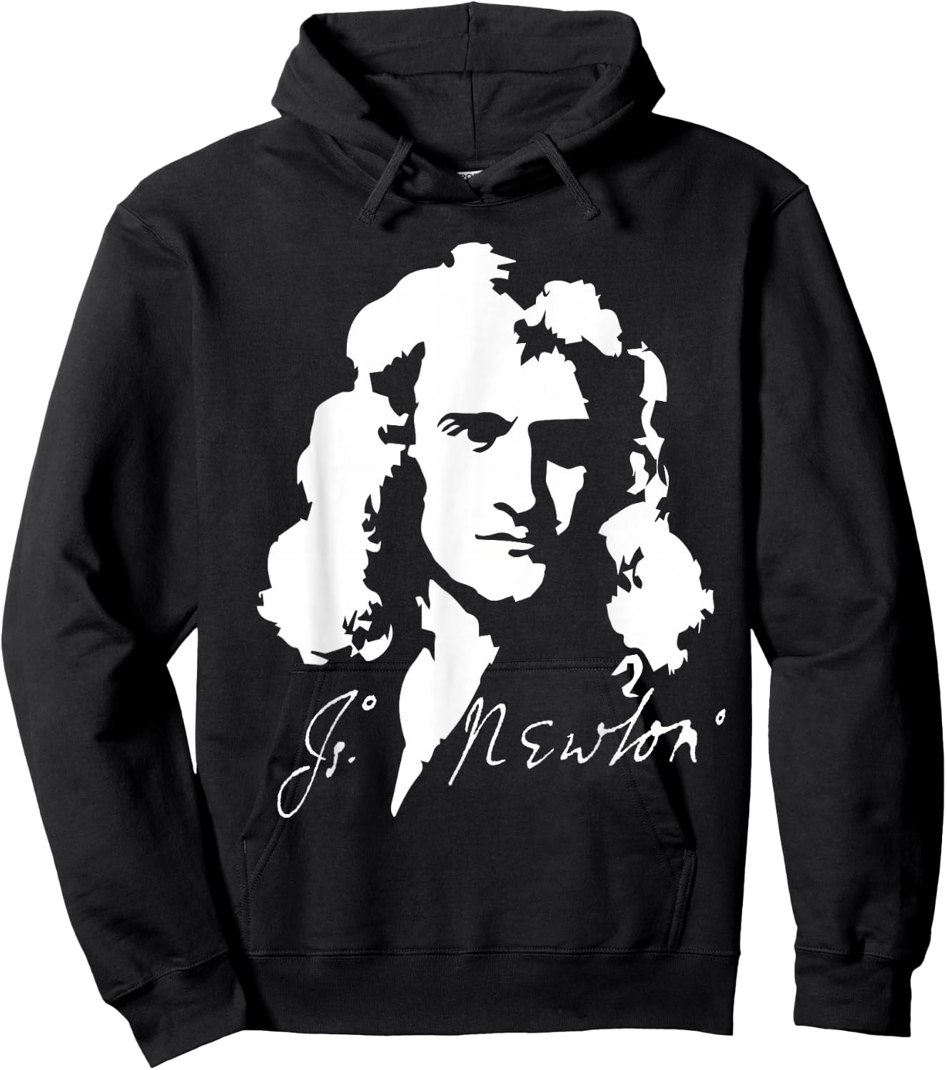 Isaac Newton laws of physics mathematics Hoodie - Hoodie | Black