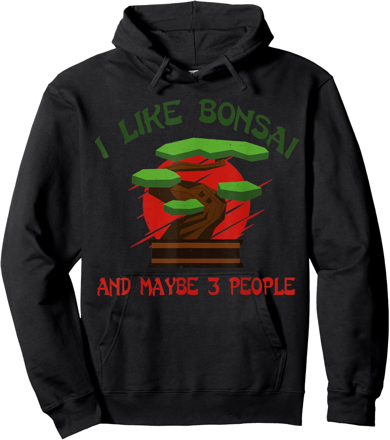I Like Bonsai Bonsai Tree Japanese Bonsai Hoodie - Hoodie | Black