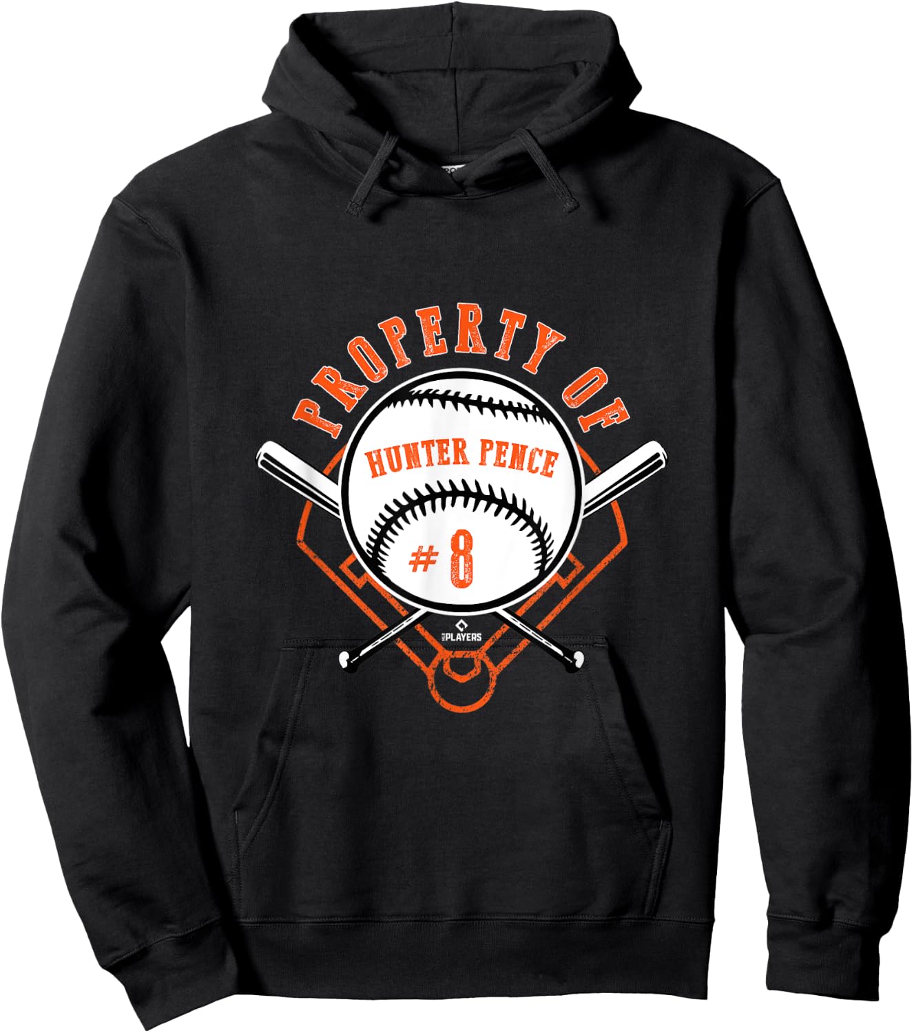 Property Of Hunter Pence Hoodie - Hoodie | Black