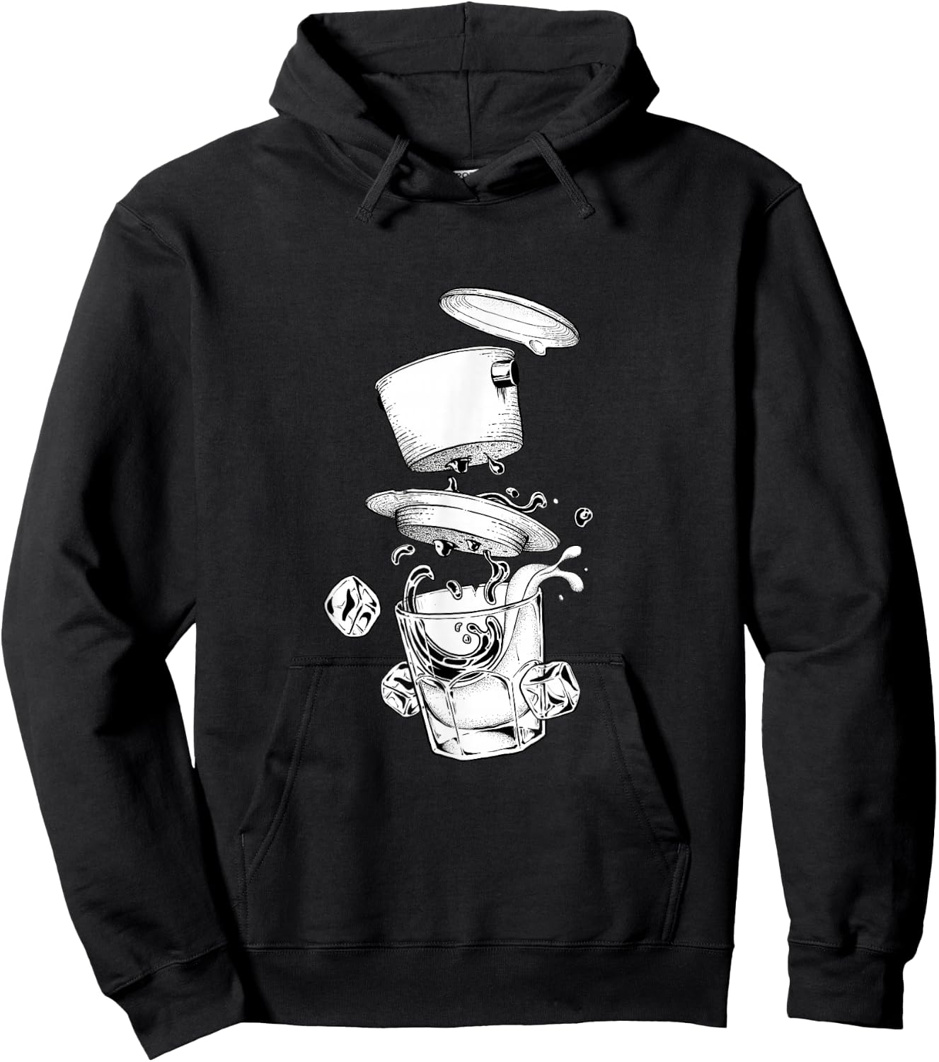 Vietnamese Coffee Art Unique Design Vietnam cafe sua da Hoodie - Hoodie | Black