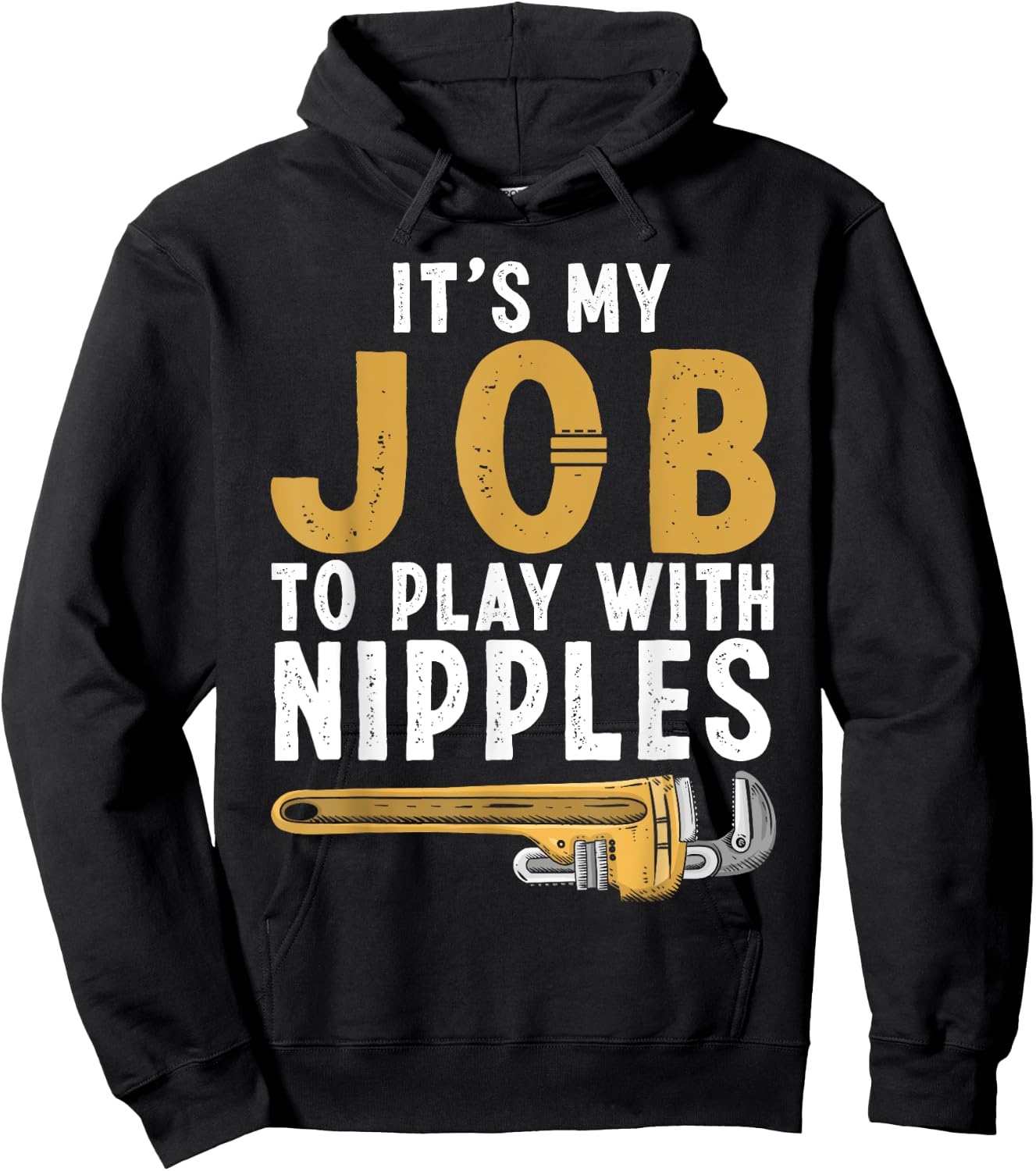 Funny Plumber Design Women Plumbing Tools Plumber Hoodie - Hoodie | Black