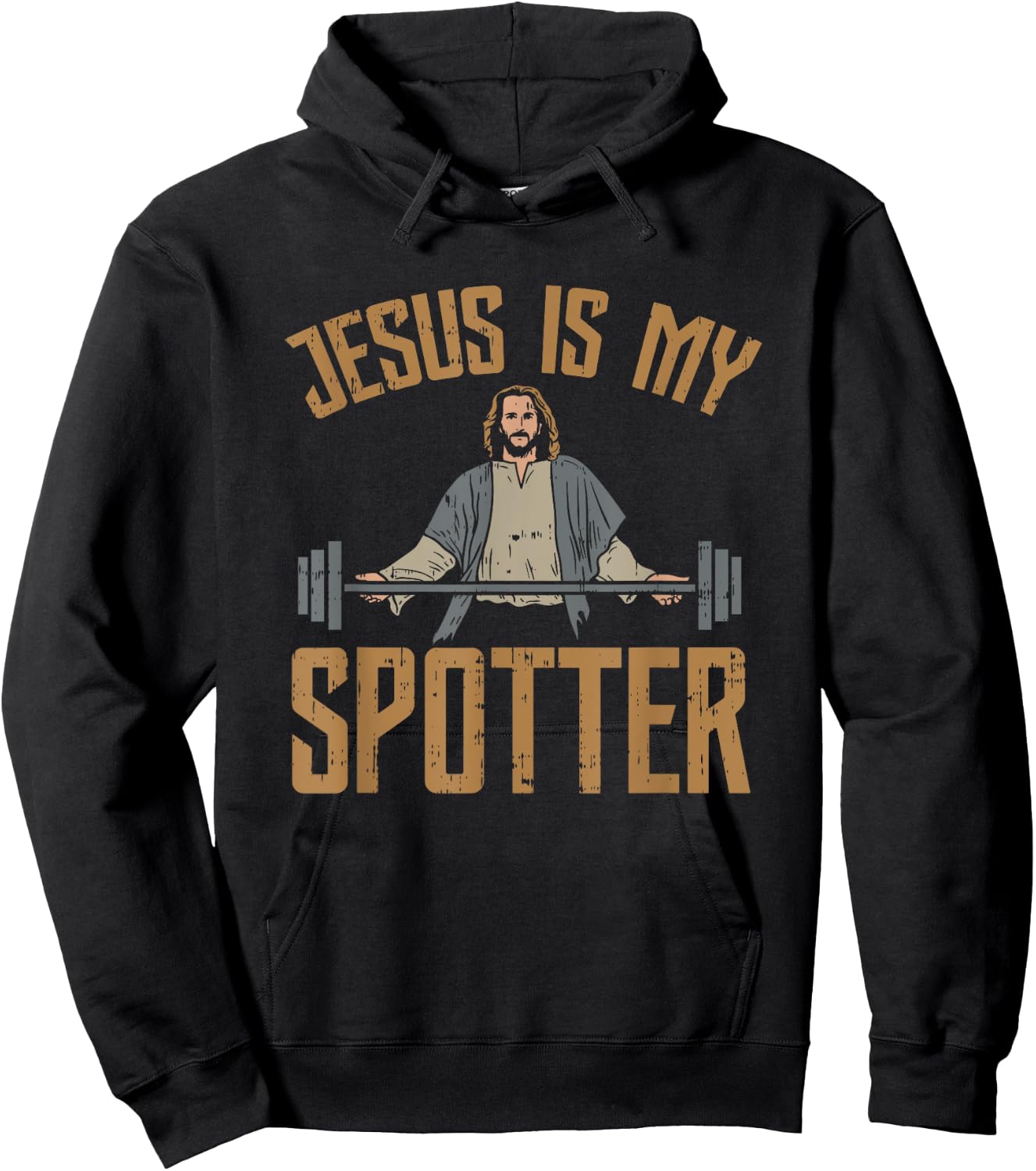 Jesus is my Enlightener Jesus Hoodie - Hoodie | Black
