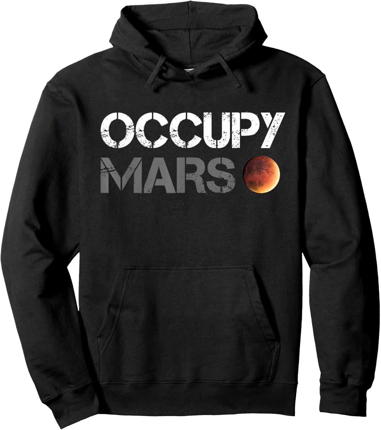 Occupy Mars Astronomy Space Explorer Rocket Science Hoodie - Hoodie | Black