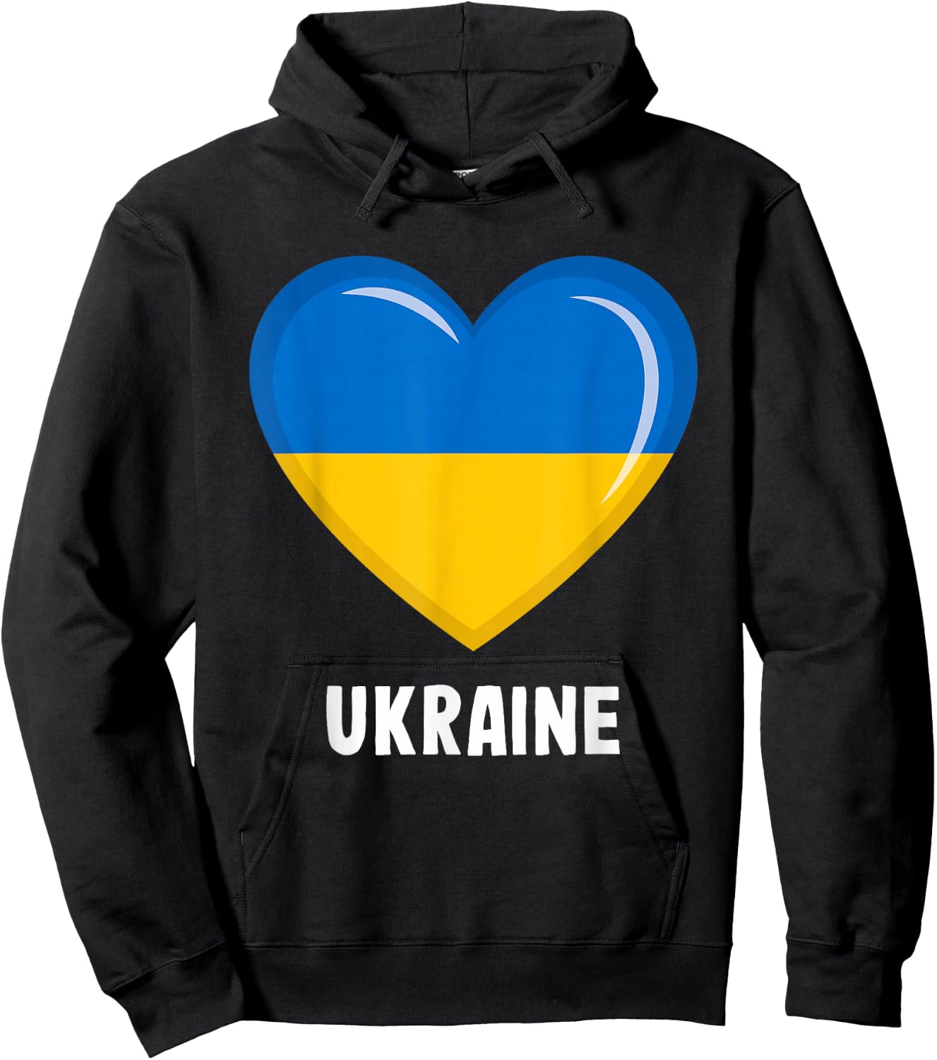 Ukraine Flag Shirt | Ukrainian Hoodie - Hoodie | Black