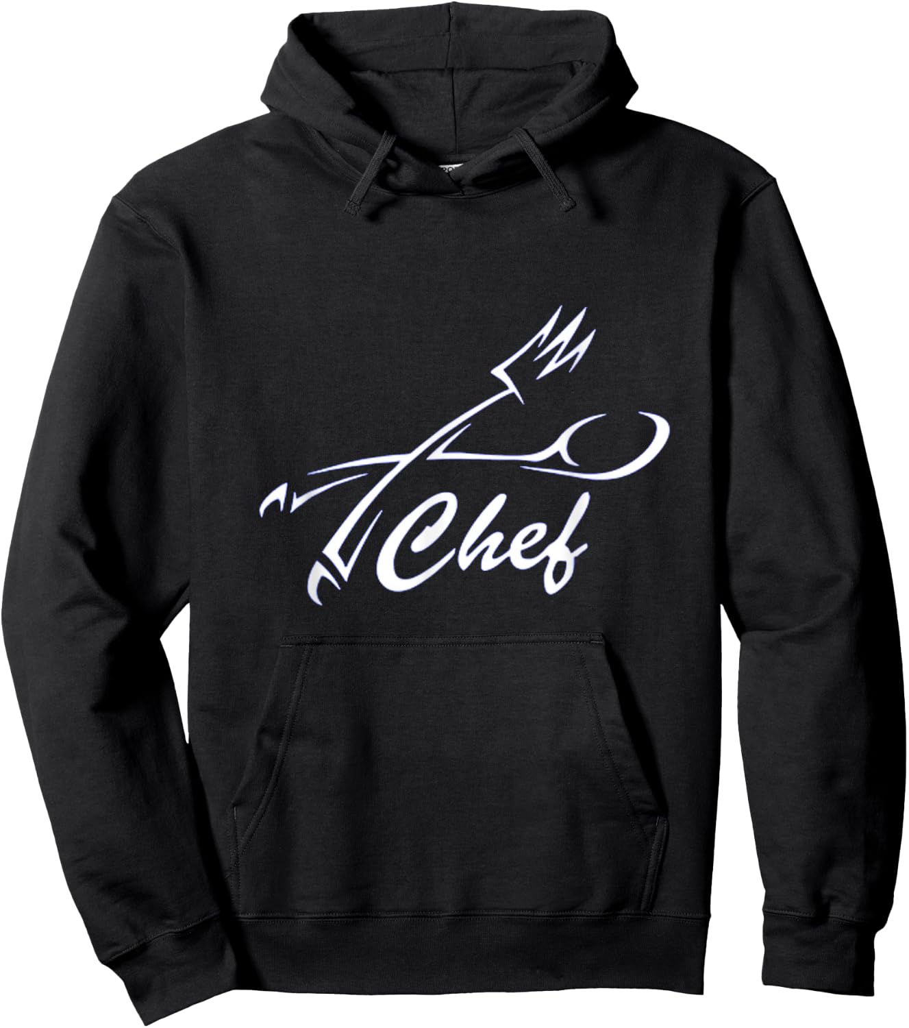 Spoon & Fork Chef Kit Tools Cooking Restaurant Hoodie - Hoodie | Black