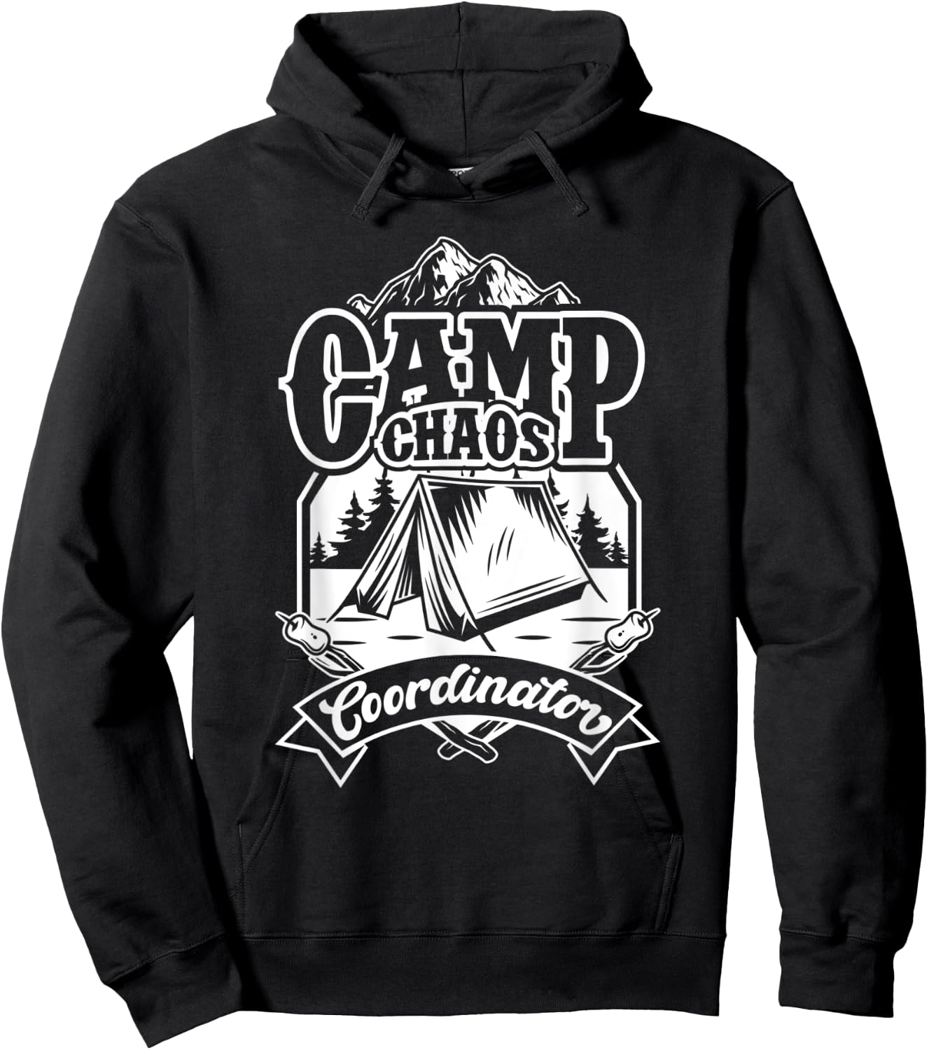 Funny Camp Chaos Counselor Director Shirt Men Women Hoodie - Hoodie | Black
