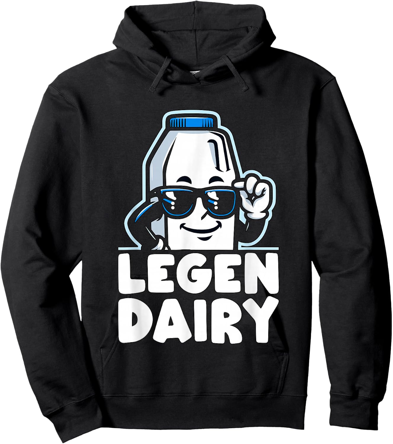 funny Milk Legendairy Legendary Hoodie - Hoodie | Black