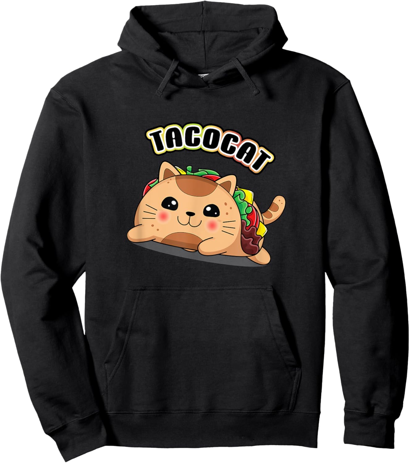 Taco Cat Lovers , Small, Black Hoodie - Hoodie | Black