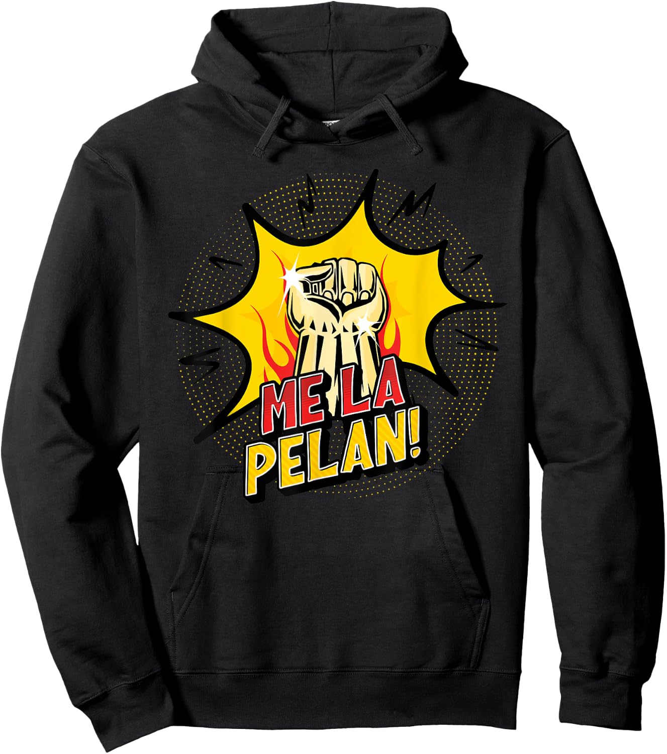 Me la pelan Hoodie - Hoodie | Black