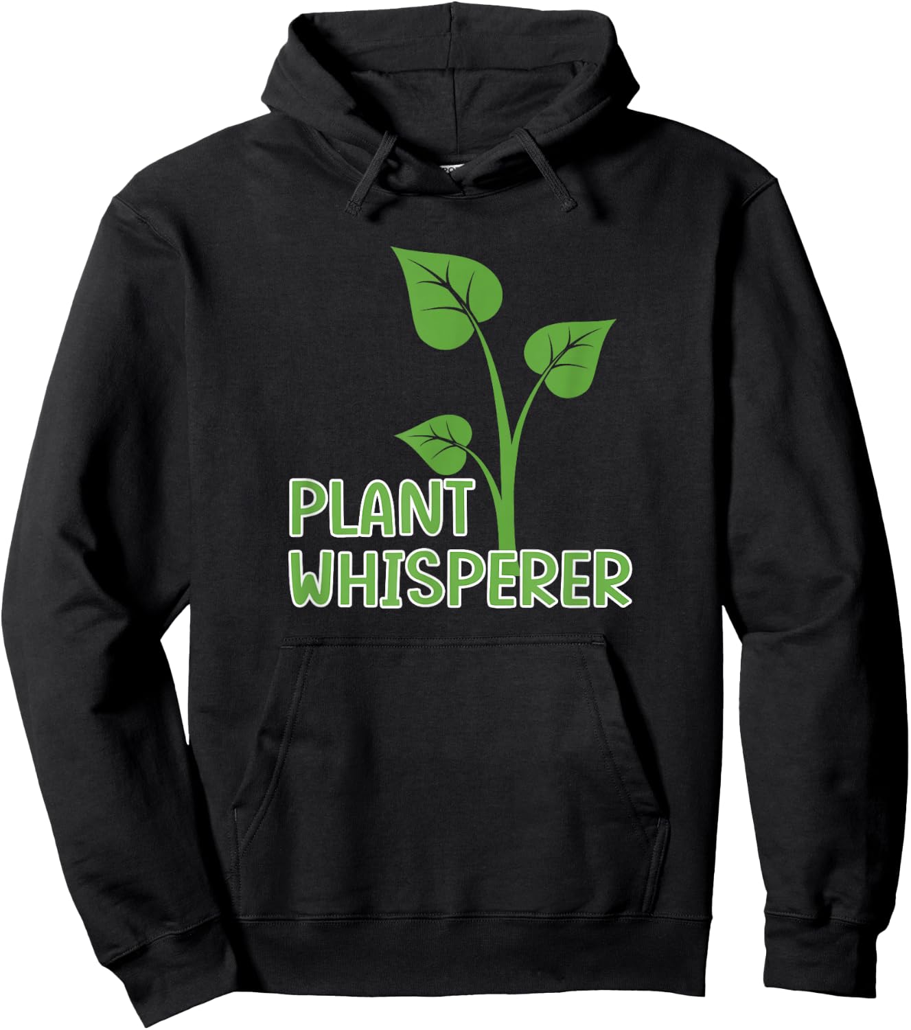 Plant Whisperer Shirt Funny Garden Botanical Gardening Hoodie - Hoodie | Black