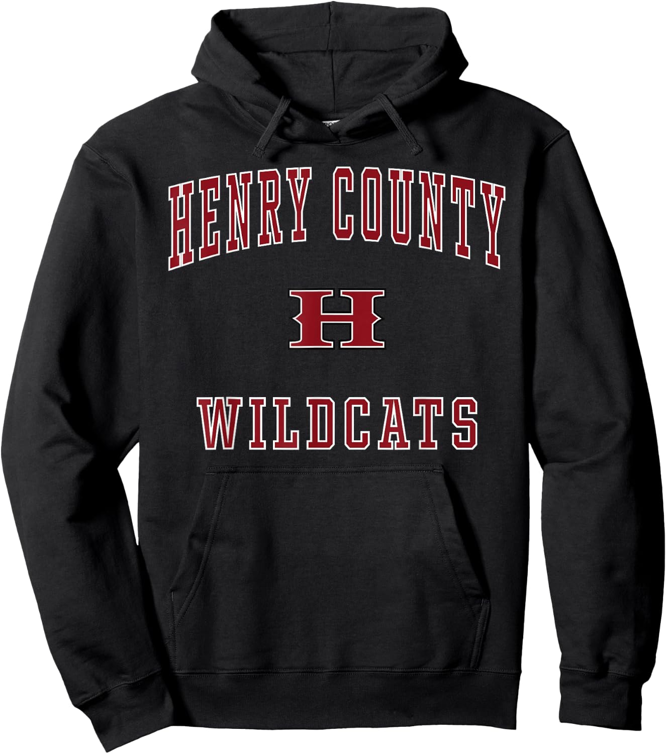 Henry County High School Wildcats Hoodie - Hoodie | Black