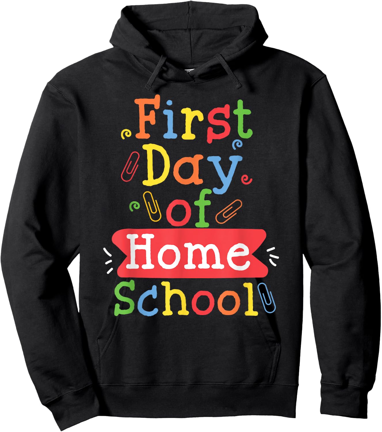 First Day Of School Homeschool Teacher Hoodie - Hoodie | Black