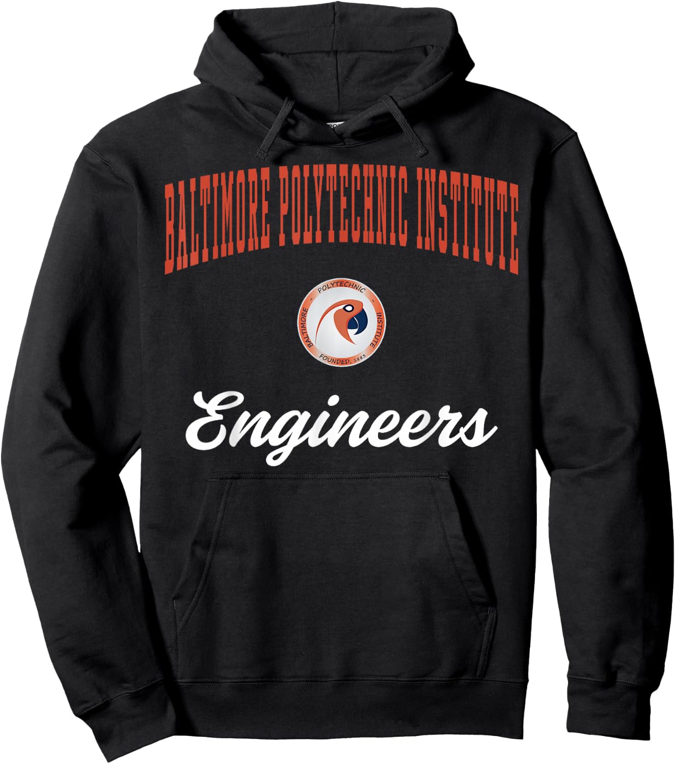 Baltimore Polytechnic Institute Engineers Hoodie - Hoodie | Black