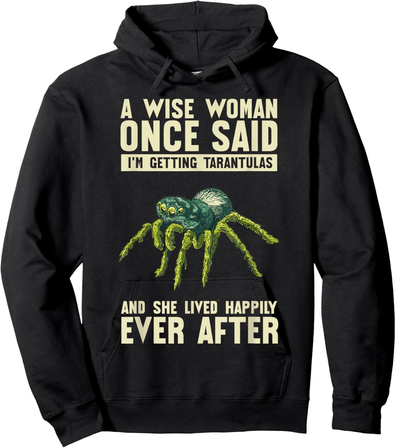 Spider Food Enclosure Hide Substrate Tarantula Owner Hoodie - Hoodie | Black