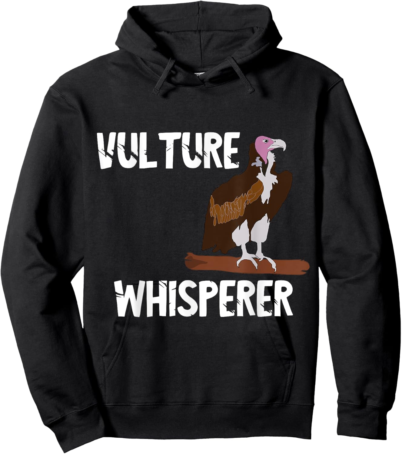 Vulture Whisperer Scavenger Turkey Bird Watcher Carrion Hoodie - Hoodie | Black
