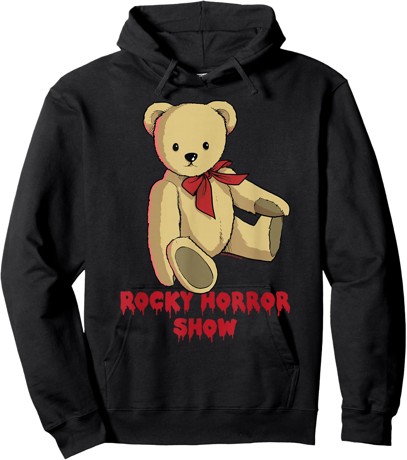 Rocky Horror Show Eddie's Teddy Hoodie - Hoodie | Black