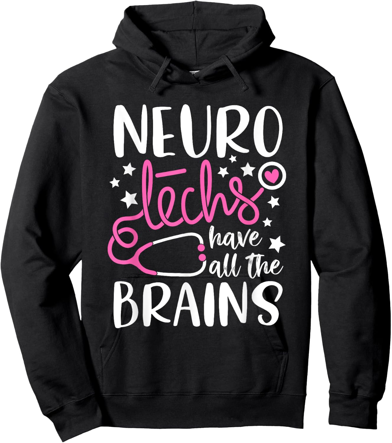 Neuro technicians Neuro Techs have all the brains Neurology Hoodie - Hoodie | Black