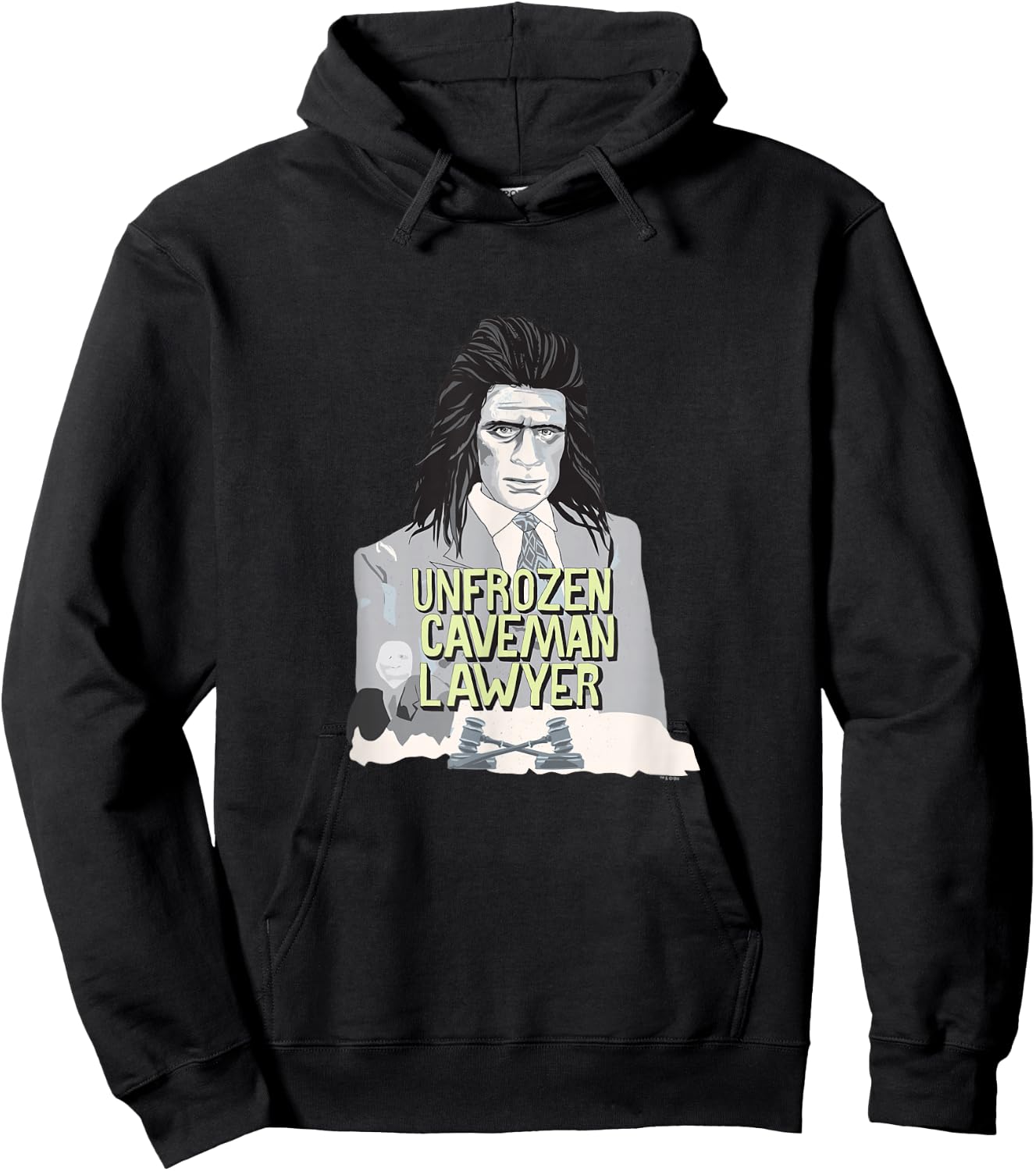 Saturday Night Live Unfrozen Caveman Lawyer Hoodie - Hoodie | Black