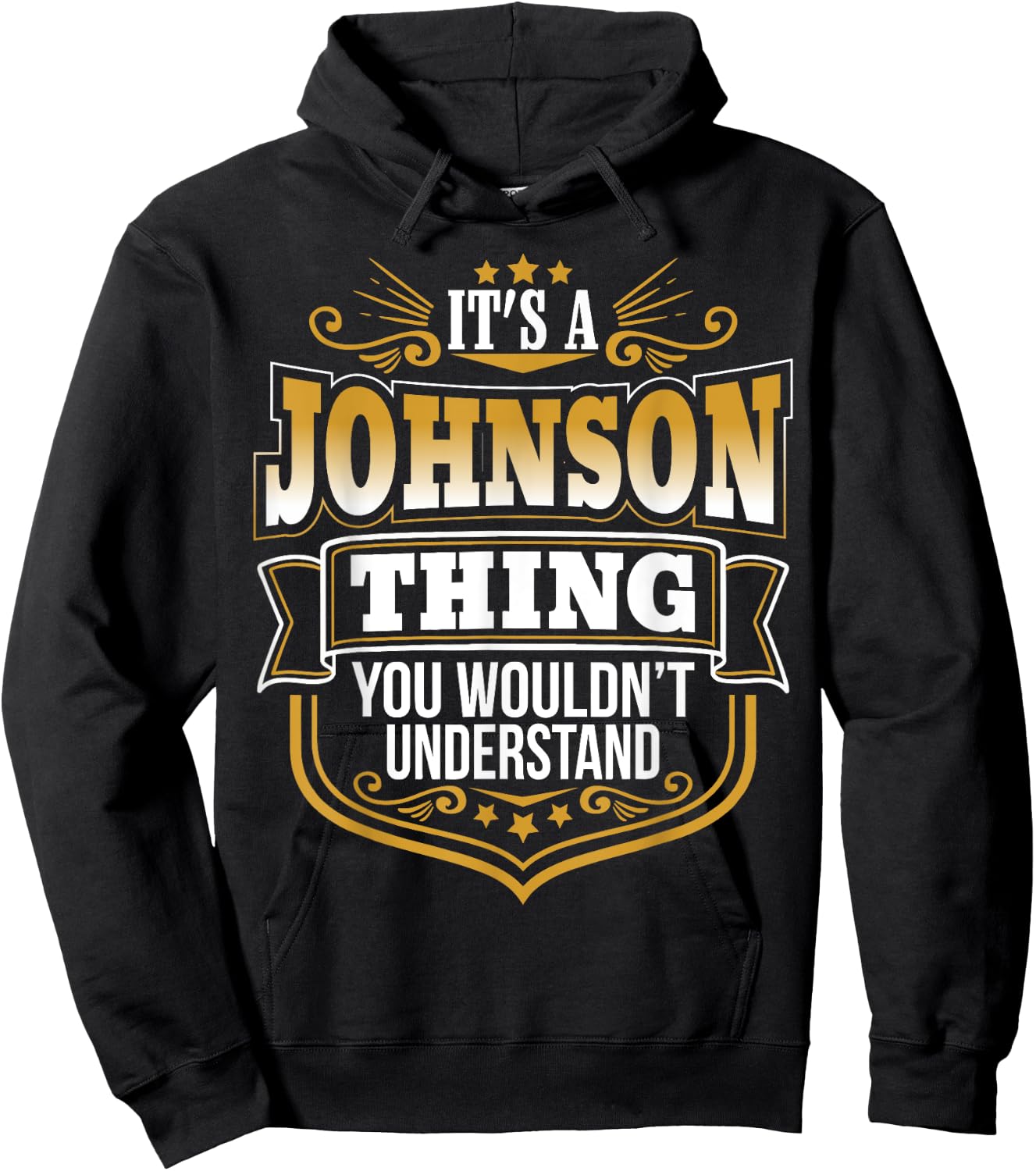 It's a JOHNSON thing you wouldn't Understand Xmas Hoodie - Hoodie | Black