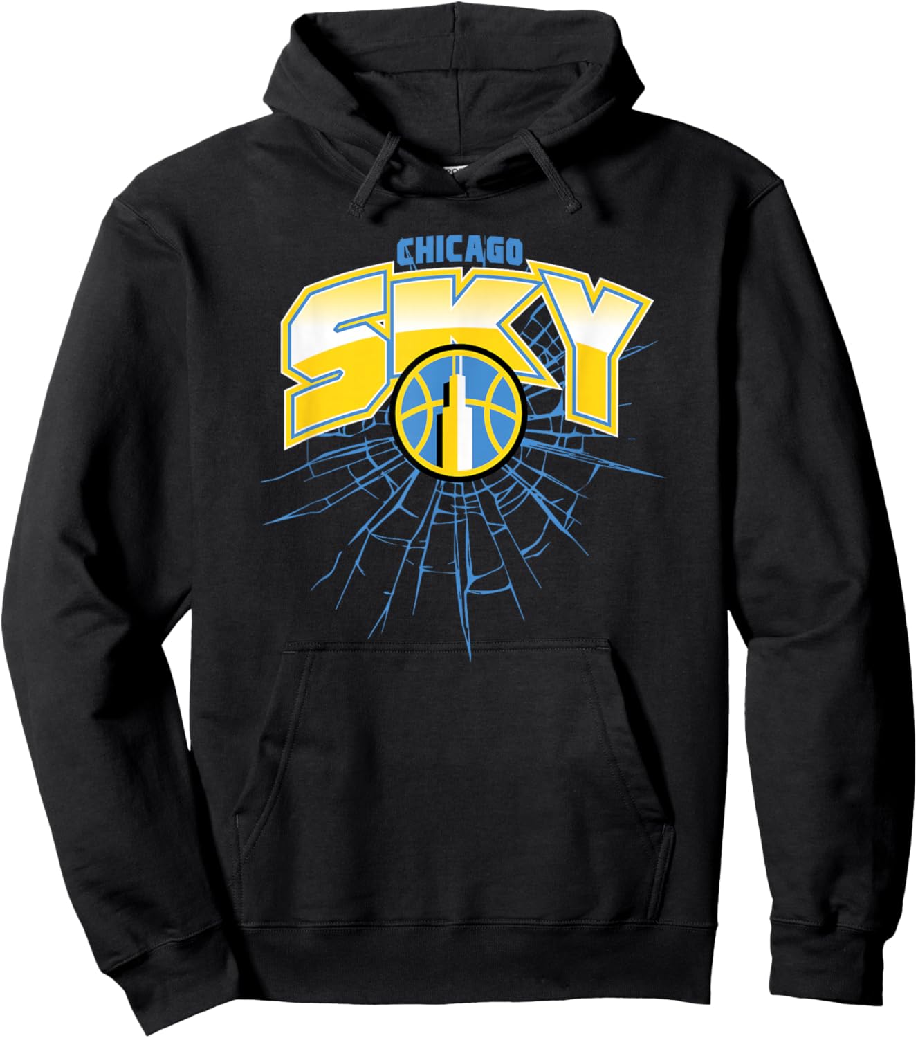 WNBA Chicago Sky Record Breaker Hoodie - Hoodie | Black
