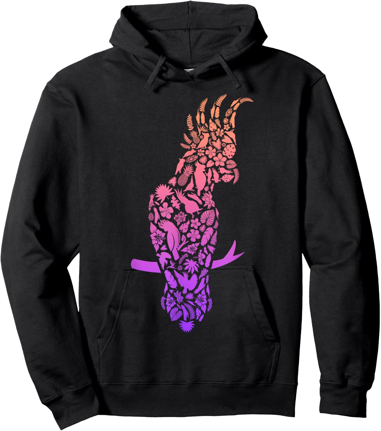 Cockatoo Bird Lover Women Girls Kids Cockatoo Parrot Hoodie - Hoodie | Black
