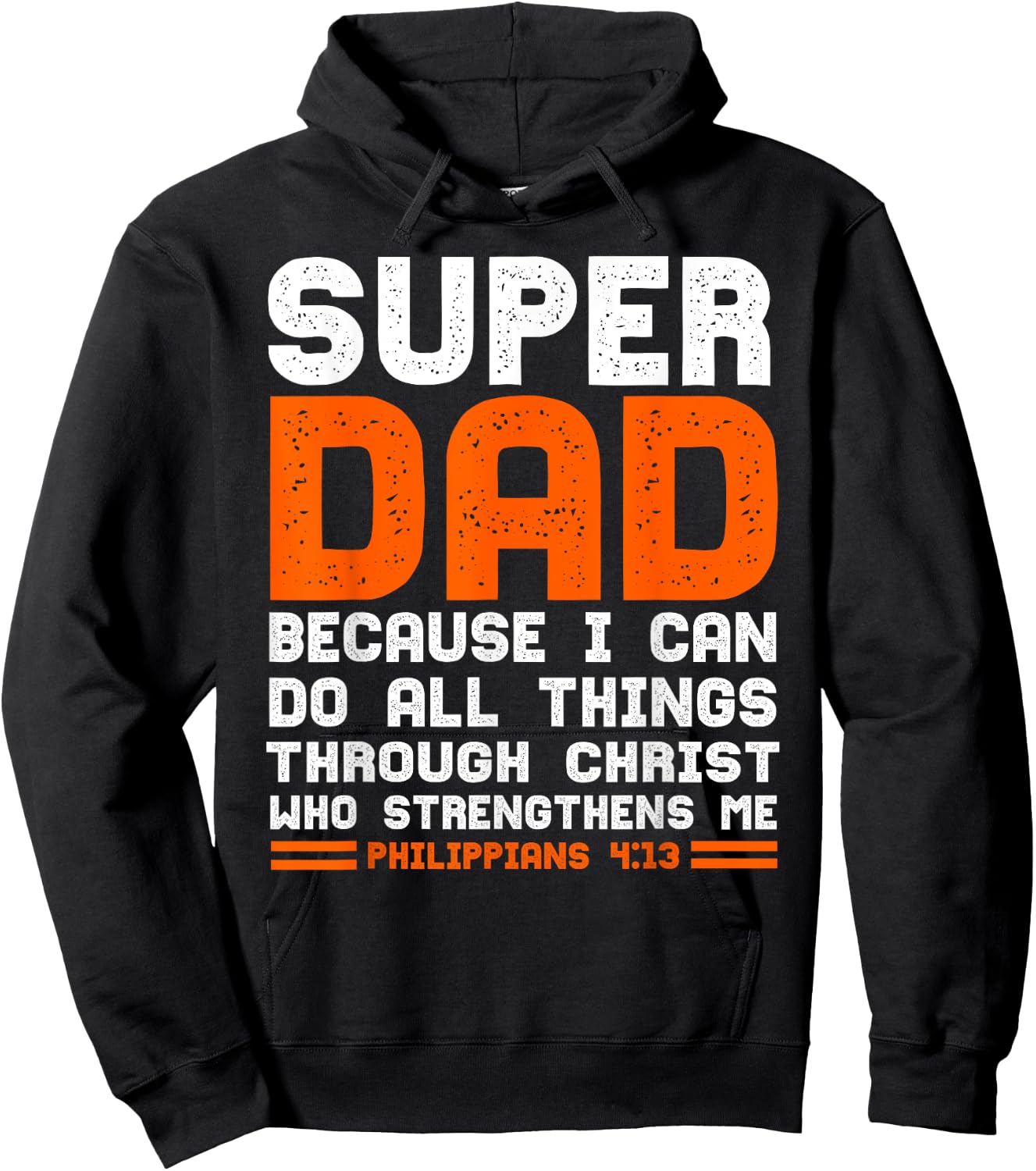 I Can Do All Things Christian Jesus Fathers Dad Gift Hoodie - Hoodie | Black