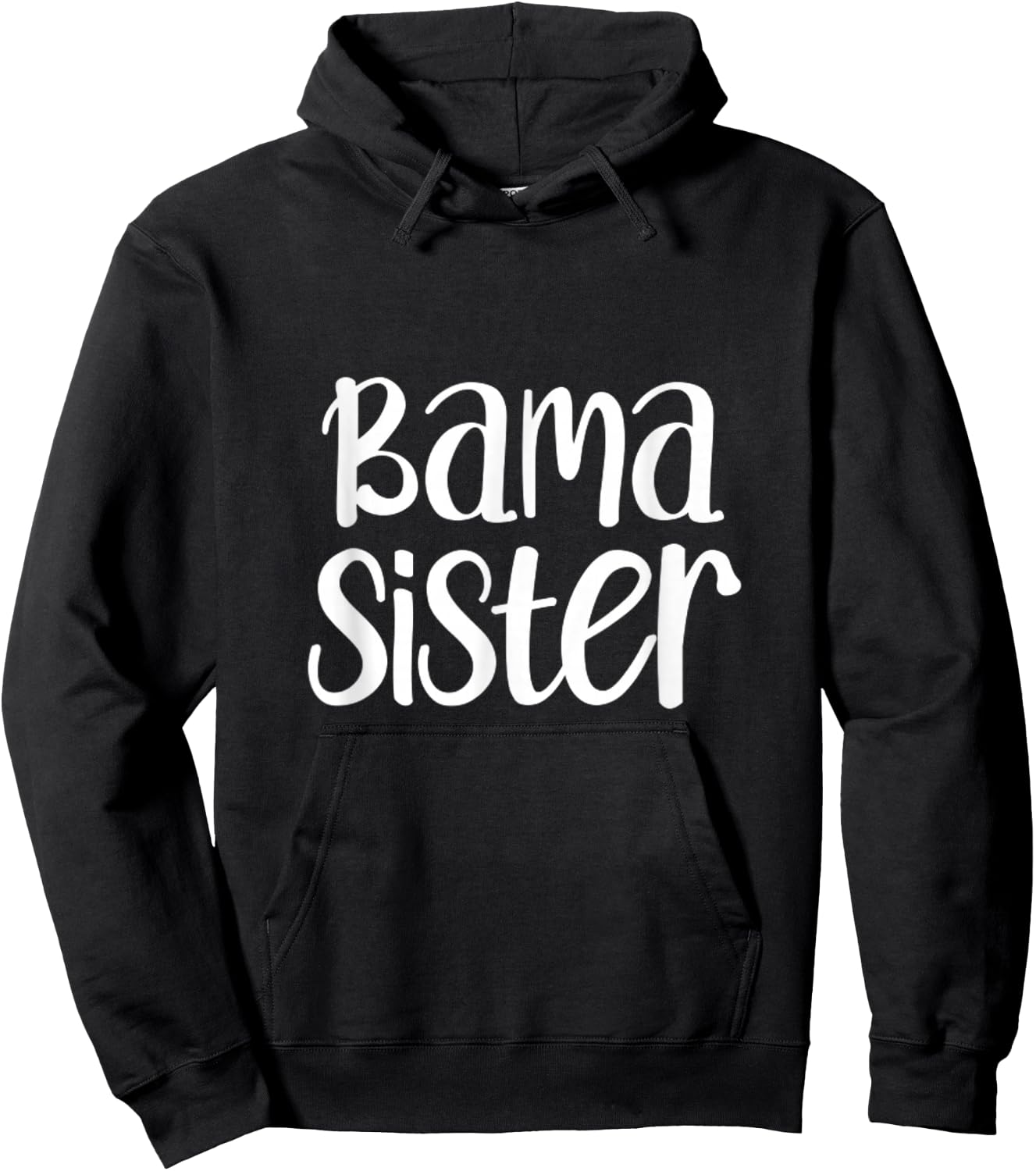 Bama Sister Alabama Family Matching Sibling Hoodie - Hoodie | Black
